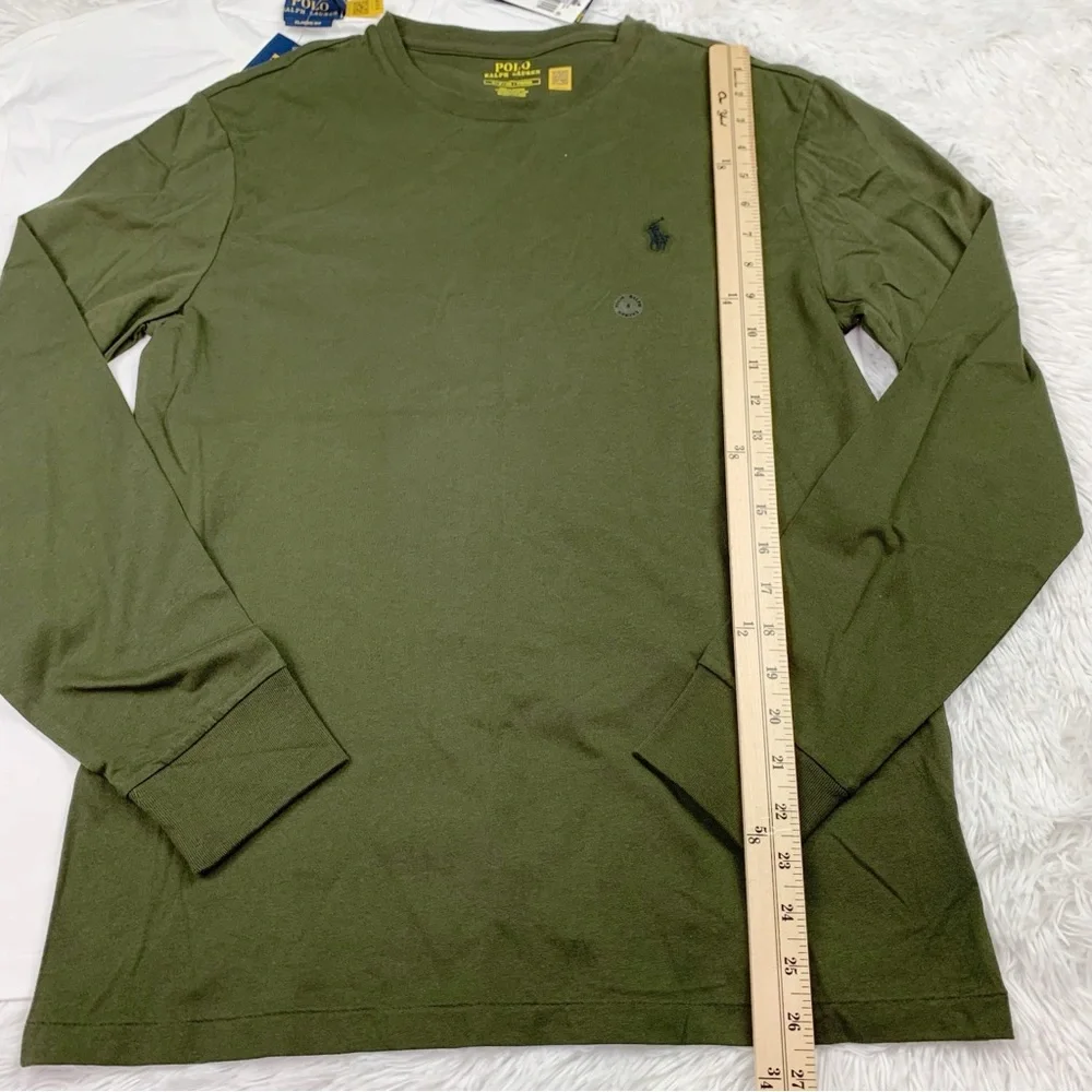 Polo‎ Ralph Lauren set of 2 men long sleeve crew neck t-shirt classic fit